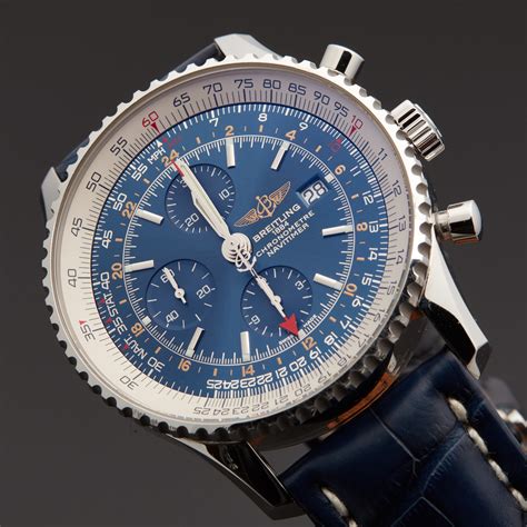 breitling navitimer world armband leder|Pre.